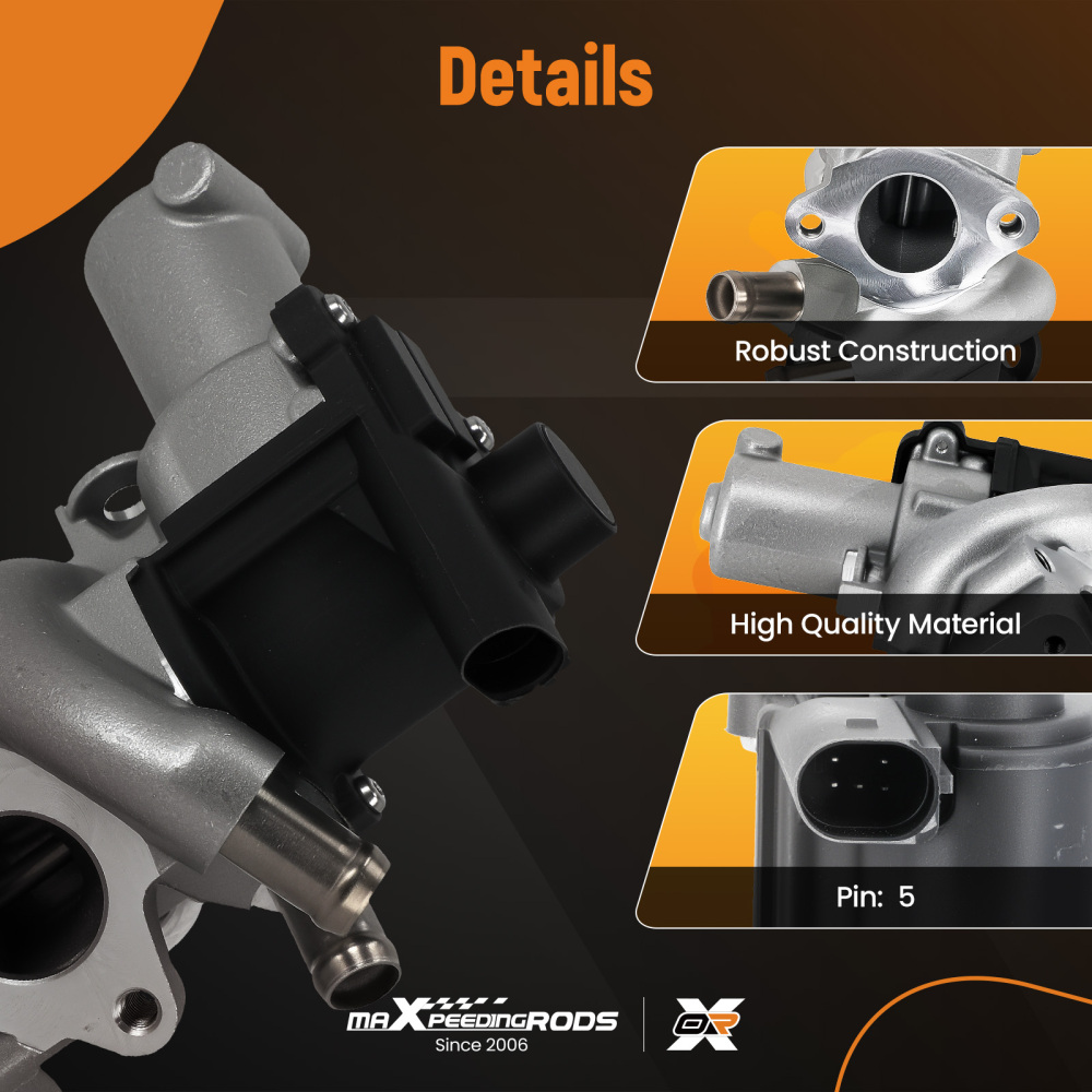 EGR Valve compatible for Infiniti FX30d AWD Q70 3.0L 2010-2023 compatible for Nissan NP300 Navara