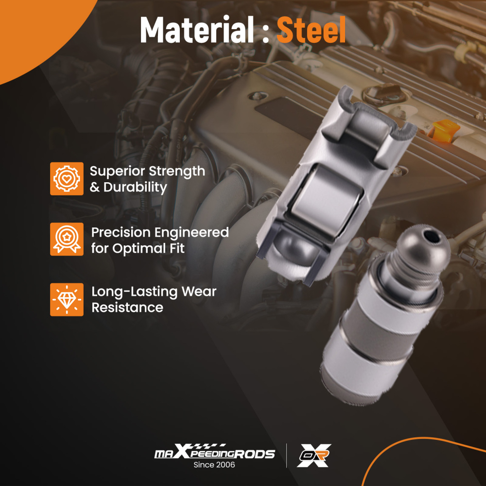 16 ROCKER ARMS 16 Hydraulic compatible for Audi A3 compatible for VW Beetle compatible for Golf Jetta 2.0L 03L109521A