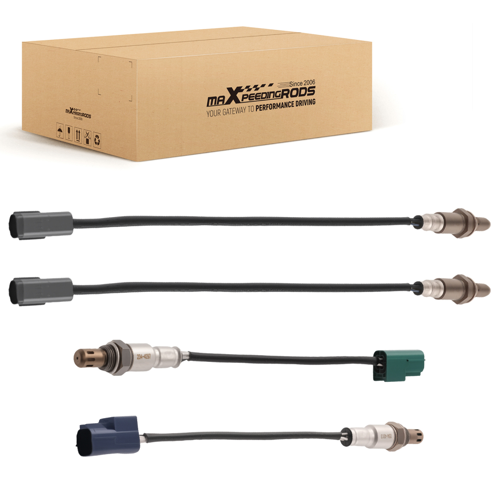 4PCS Oxygen Sensor compatible for Nissan Xterra compatible for Suzuki Equator4.0L V6 2011 2012