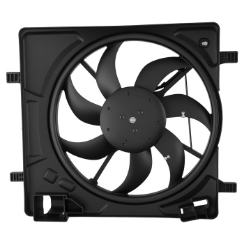 Cooling Fan compatible for Chevrolet Spark 2013-2015 95205516 GM3115255 TYC62307 7-Blade