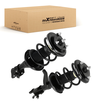 Front Complete Shock Strut w/ Coil Spring Assembly For 2002-2006 compatible for Honda CR-V 2.4L
