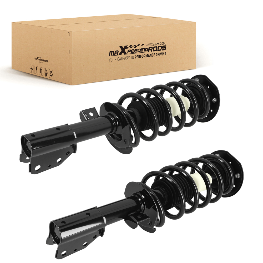 Pair Front Struts w/ Coil Spring Kit For 2005 2006 compatible for Chevy Equinox Pontiac Torrent