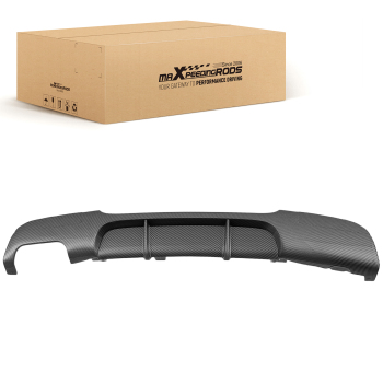 Bumper Addon Lip compatible for BMW 3 Series E90 E91 M Sport 2004-2013 Carbon Design