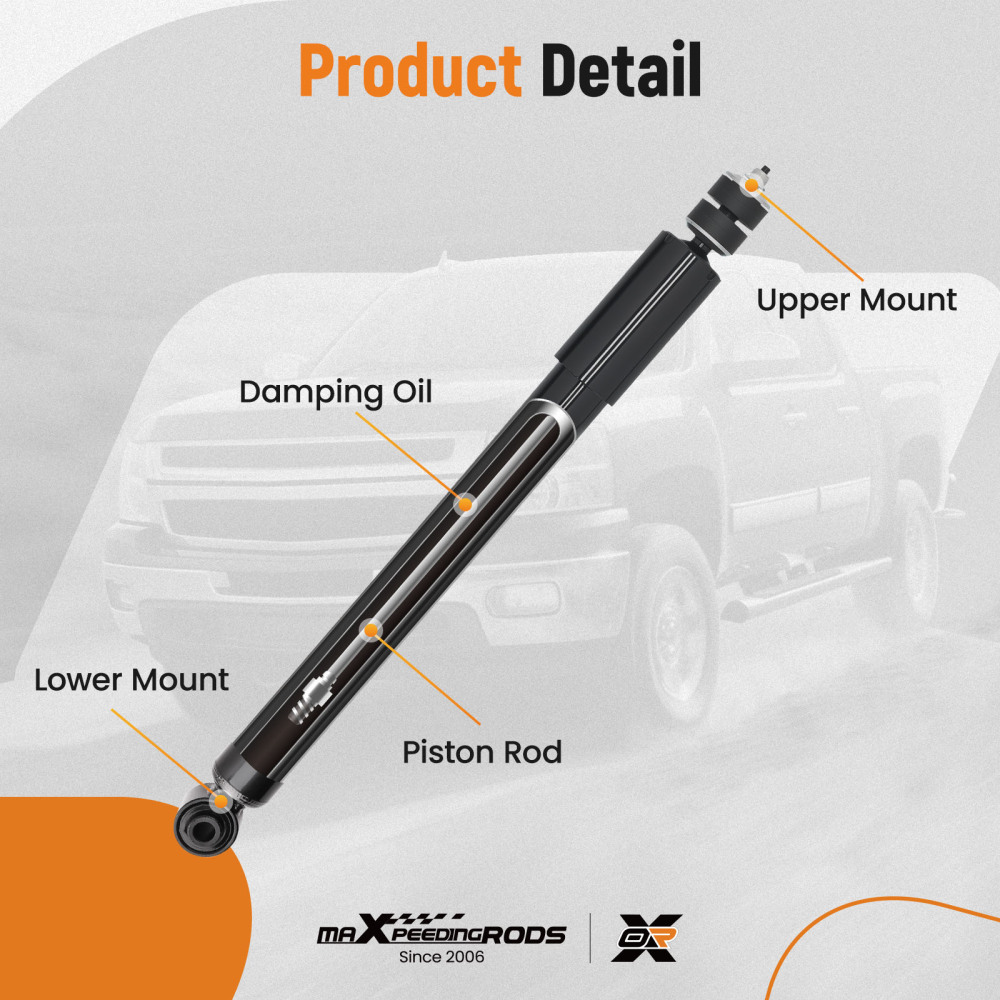 2pcs Front Quick Shock Absorbers compatible for Ford F-150 1997-2003 F-150 Heritage 2004