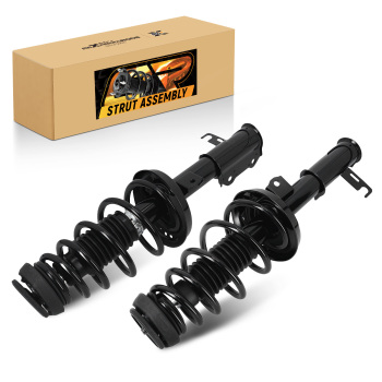 Pair Front Strut Spring Absorbers compatible for Chevrolet Cruze 12-15 Cruze Limited 16