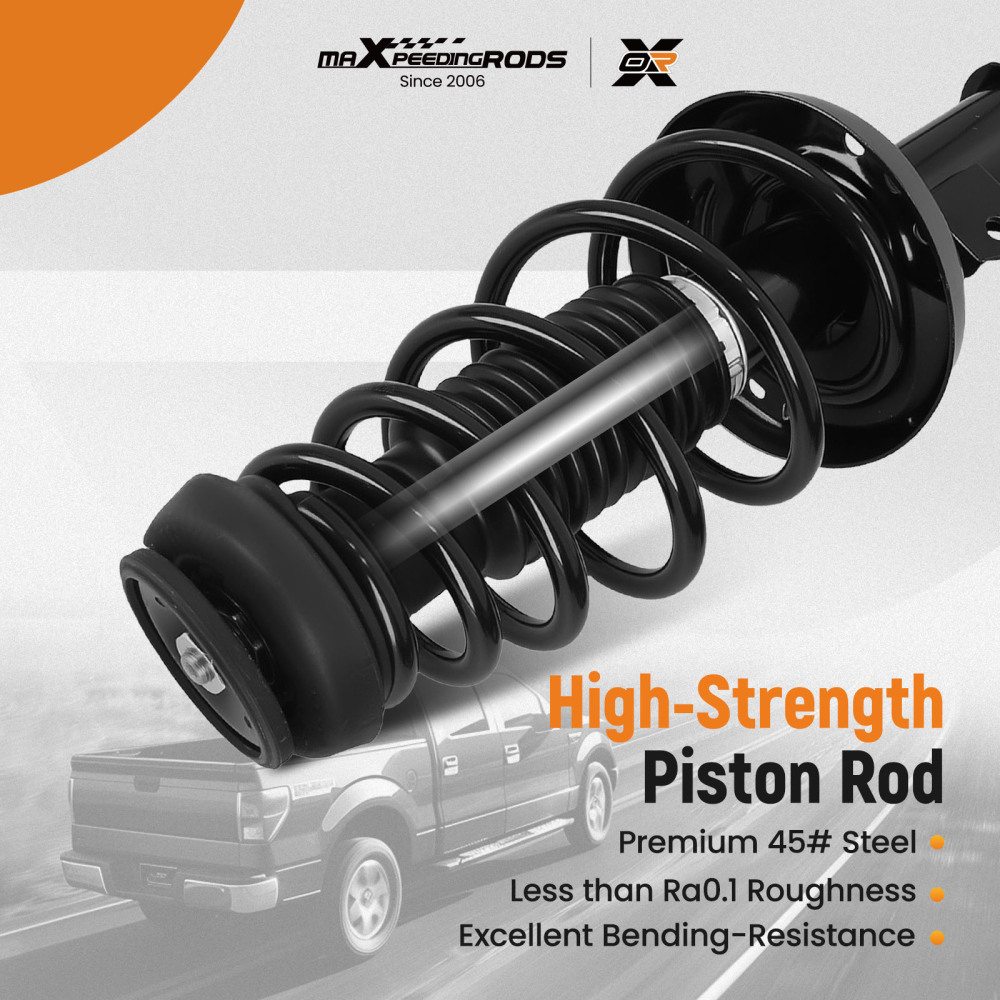 Pair Front Strut Spring Absorbers compatible for Chevrolet Cruze 12-15 Cruze Limited 16