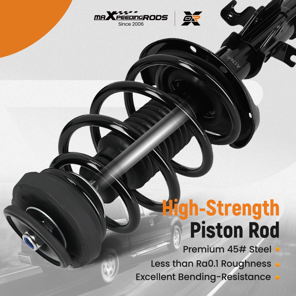 Pair Front Strut Spring Absorbers compatible for Chevrolet Camaro 2013-2015 3.6L 6.2L 7.0L