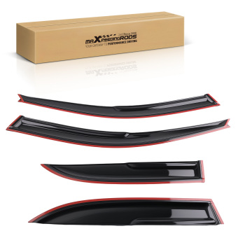 Window Rain Guard Package compatible for Toyota Camry 1997-2001 4PC Set Outside Mount