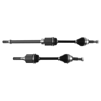 Pair Front CV Axle Shaft compatible for Nissan Rogue 2008-2015
