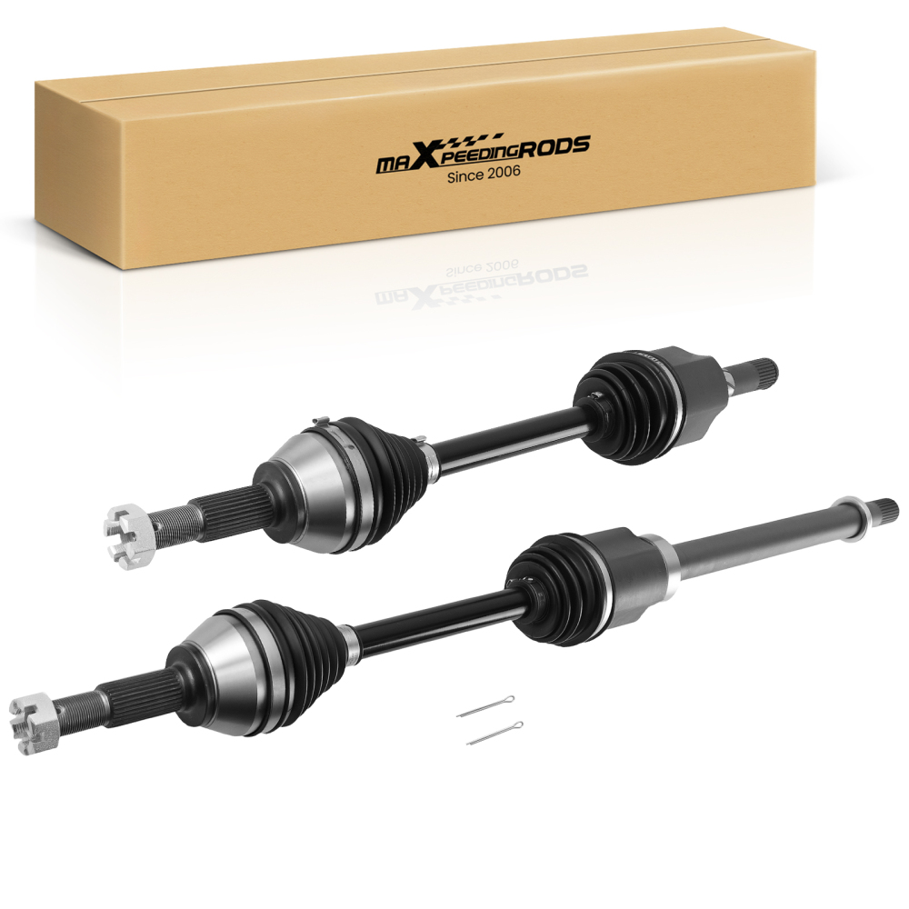 Pair Front CV Axle Shaft compatible for Nissan Rogue 2008-2015