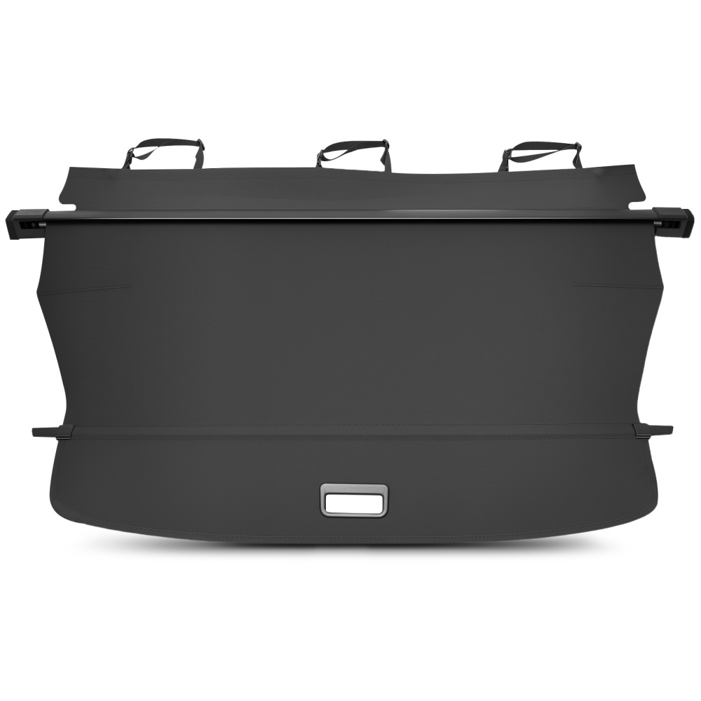 Black Parcel Shelf Rear compatible for VW Touareg 2011-2017 Luggage Cover 7P6867773H