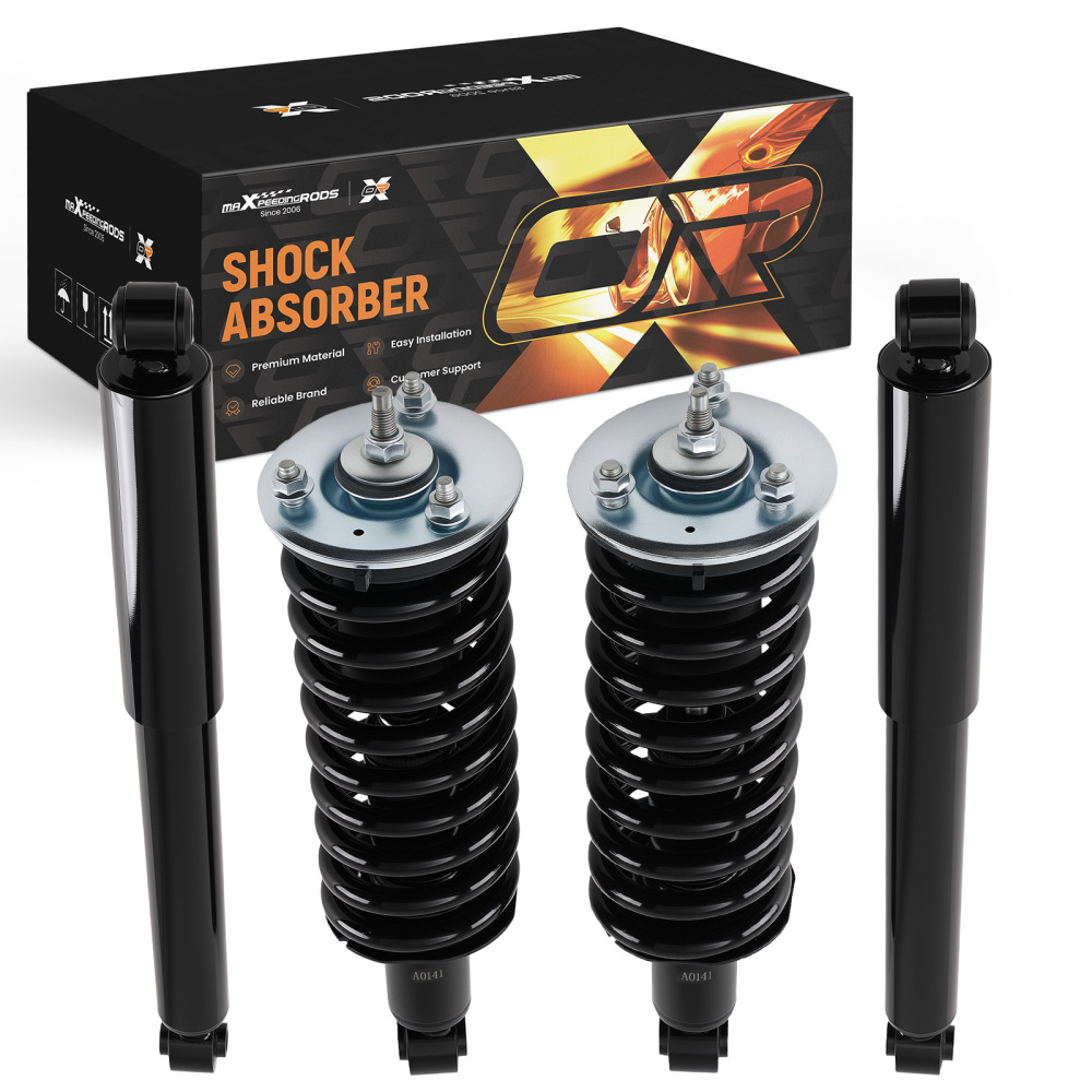 maXpeedingrods Front StrutsRear Shocks Compatible for Nissan Frontier 2005-2018, Compatible for Suzuki Equator 2009-2012