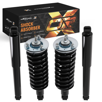 maXpeedingrods Front StrutsRear Shocks Compatible for Nissan Frontier 2005-2018, Compatible for Suzuki Equator 2009-2012