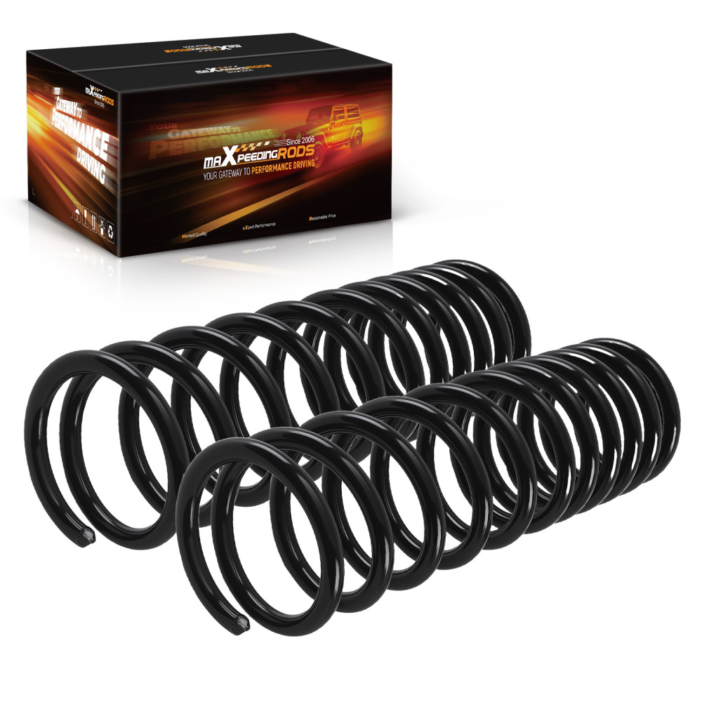 maXpeedingrods Front Springs compatible for Jeep Cherokee 1984-1996 Comanche 1986-1992