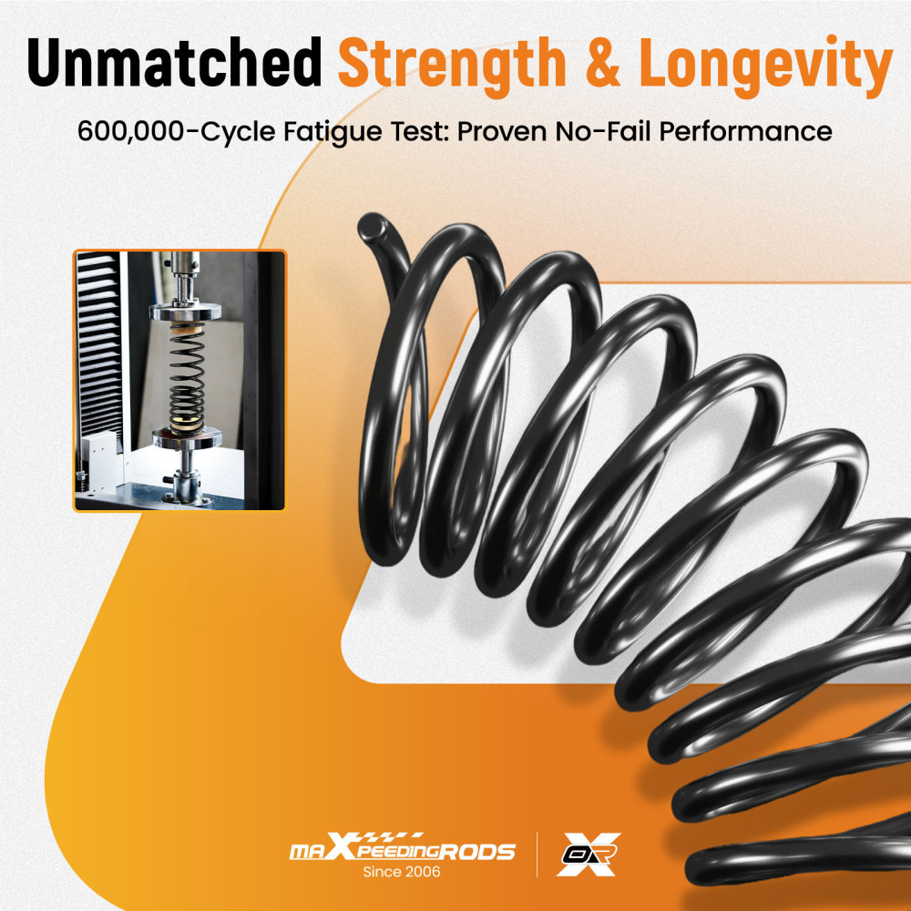 maXpeedingrods Front Springs compatible for Jeep Cherokee 1984-1996 Comanche 1986-1992