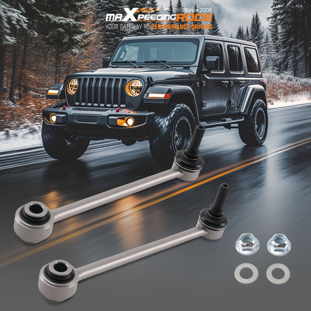 Rear LR Sway Bar End Links 1-3.5Inch lift For 2007-2021 compatible for JEEP Wrangler JKJL
