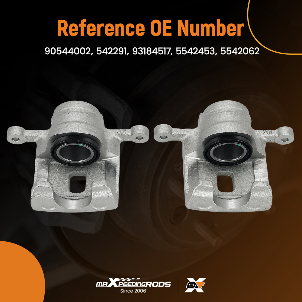 Front Left Brake Caliper compatible for Opel Vauxhall Astra MK IV G F70 F35 T98 90544002