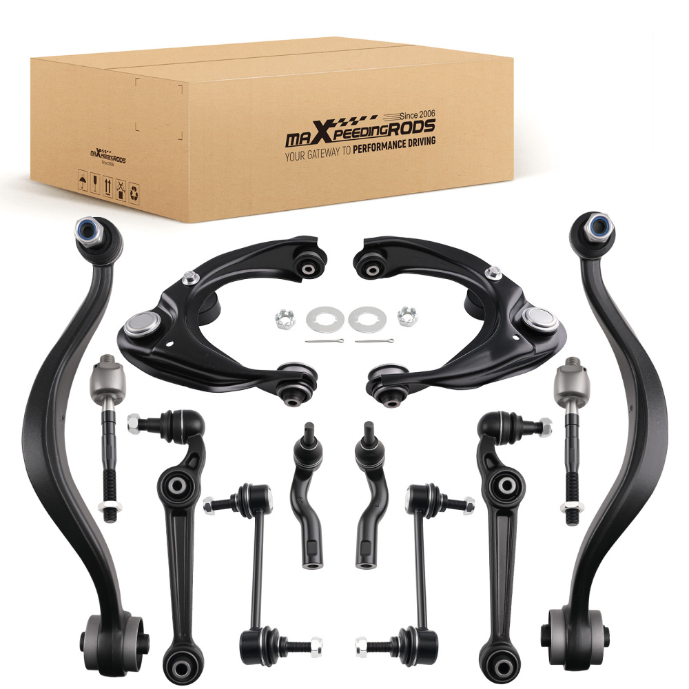 Front Lower Control Arms Ball Joints Sway Bars compatible for Ford Fusion compatible for Mercury Milan 