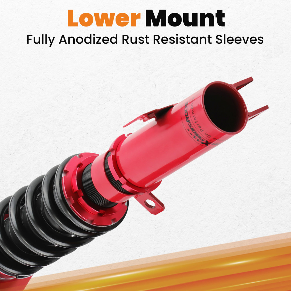 24 Ways Coilovers Shock Struts compatible for Toyota Celica 2000-06 Adj. Damper Absorbers Lowering Kit