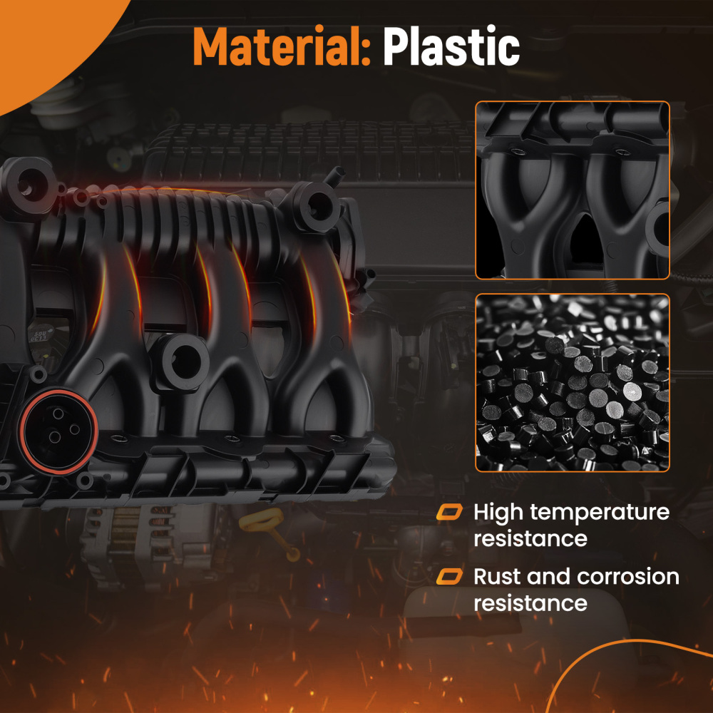 Collettore di Aspirazione compatibile per Mercedes-Benz C E-Classe SLK R172 W204 C204 1.8L