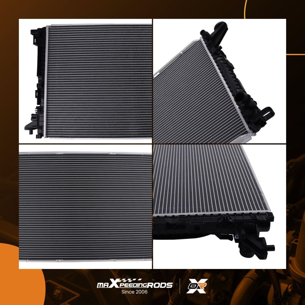 Aluminum Radiator compatible for Audi A6 Allroad A7 Sportback Q8 2019-2023 8W0121251H