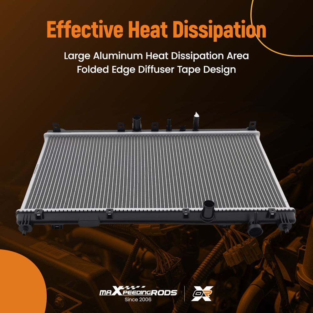 Aluminum Core Radiator compatible for Honda City 2015-2019 DPI13451 Single Row MT