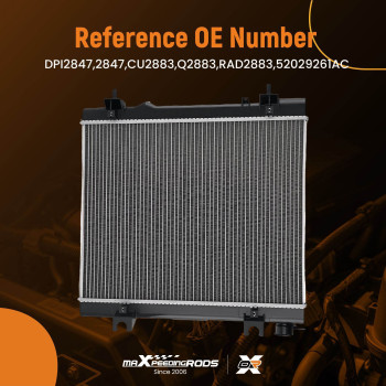 Advanced Auto Radiator compatible for Dodge Dakota/Compatible for Ram Dakota 3.7L 4.7L 05-11 DPI2847