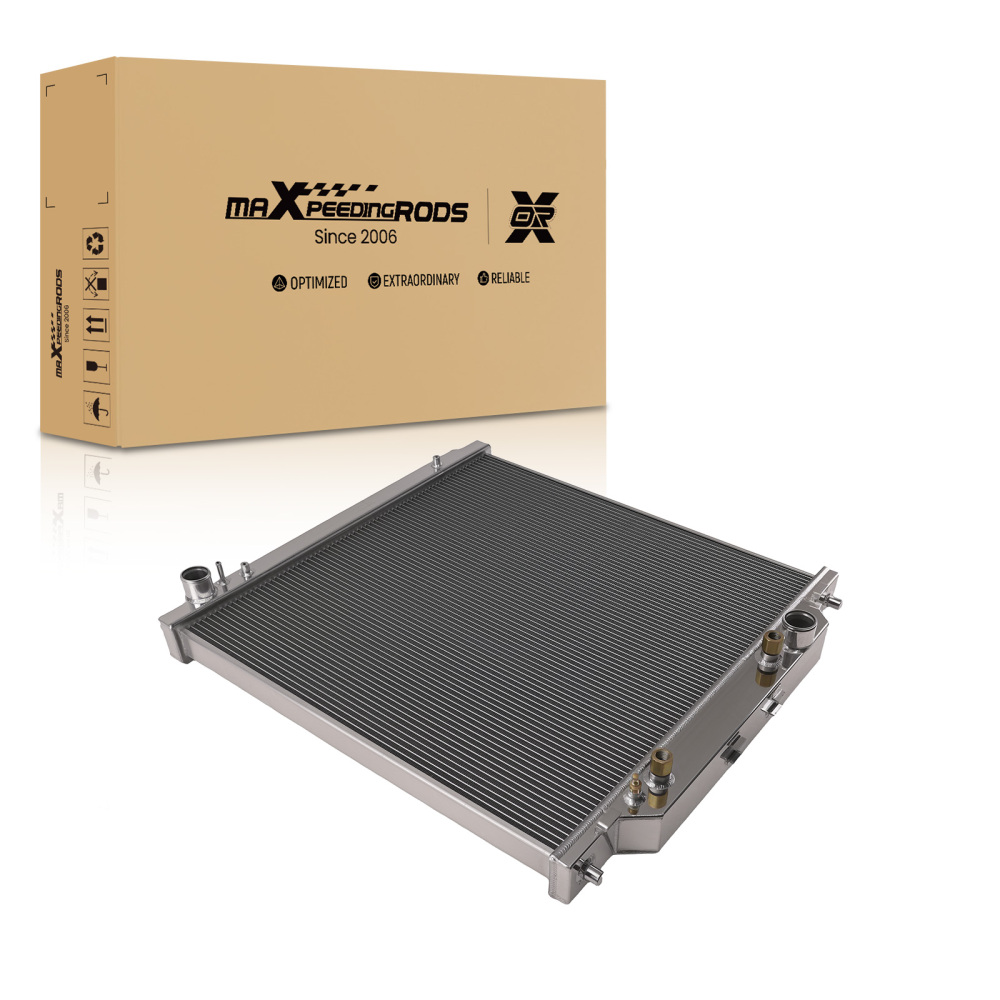 3 Row Aluminum Radiator compatible for Ford F-250 F-350 6.0L 2003-2004 DPI2741