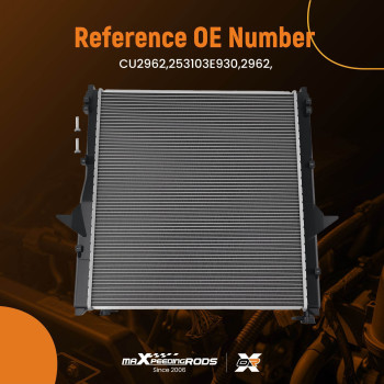 Auto Trans Radiator compatible for Kia Sorento 2007-2009 253103E930 Direct Replacement