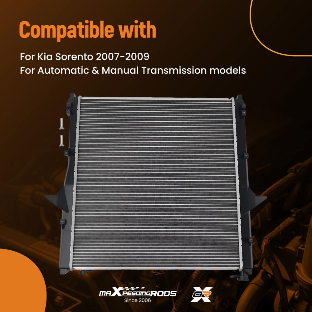 Auto Trans Radiator compatible for Kia Sorento 2007-2009 253103E930 Direct Replacement