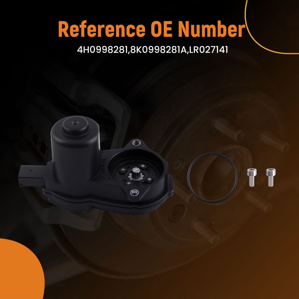 Rear Brake Servo Motor compatible for Audi A6 C7 A7 A8 quattro 4H0998281 8K0998281A 12 Torx