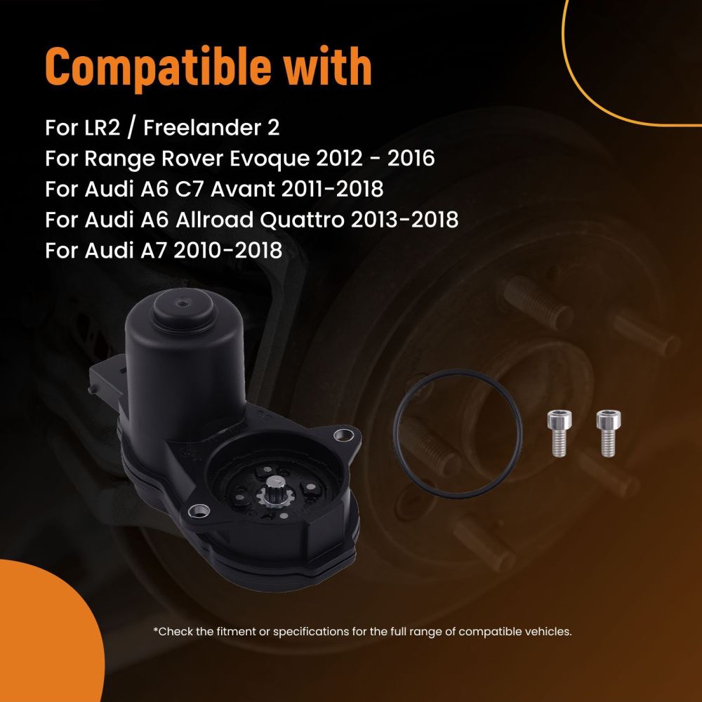 Rear Brake Servo Motor compatible for Audi A6 C7 A7 A8 quattro 4H0998281 8K0998281A 12 Torx