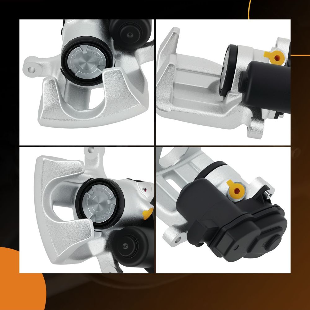 Electronic Brake Caliper Rear Right compatible for Audi A4 B8 A5 Coupe Q5 07-17 8K0615404E