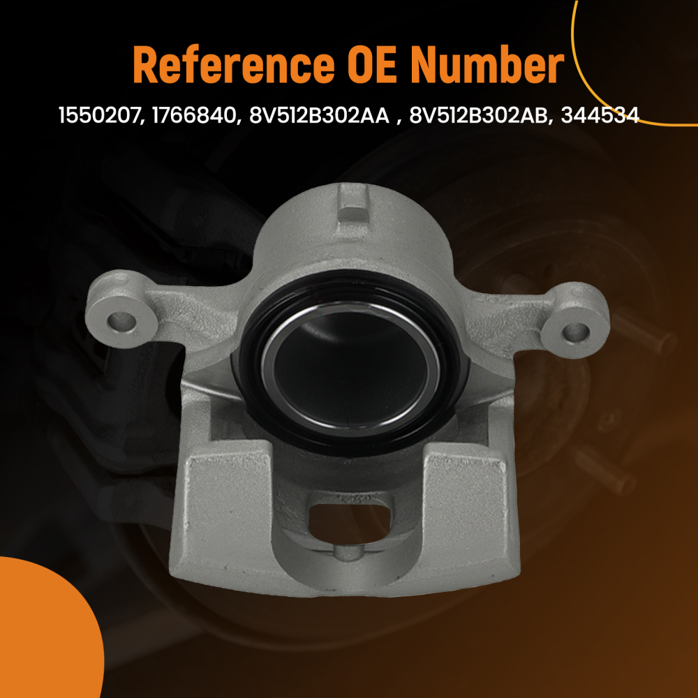 Pinza Freno Anteriore Sinistro compatibile per Ford Fiesta VI 2008-On 1550207 8V512B302AA