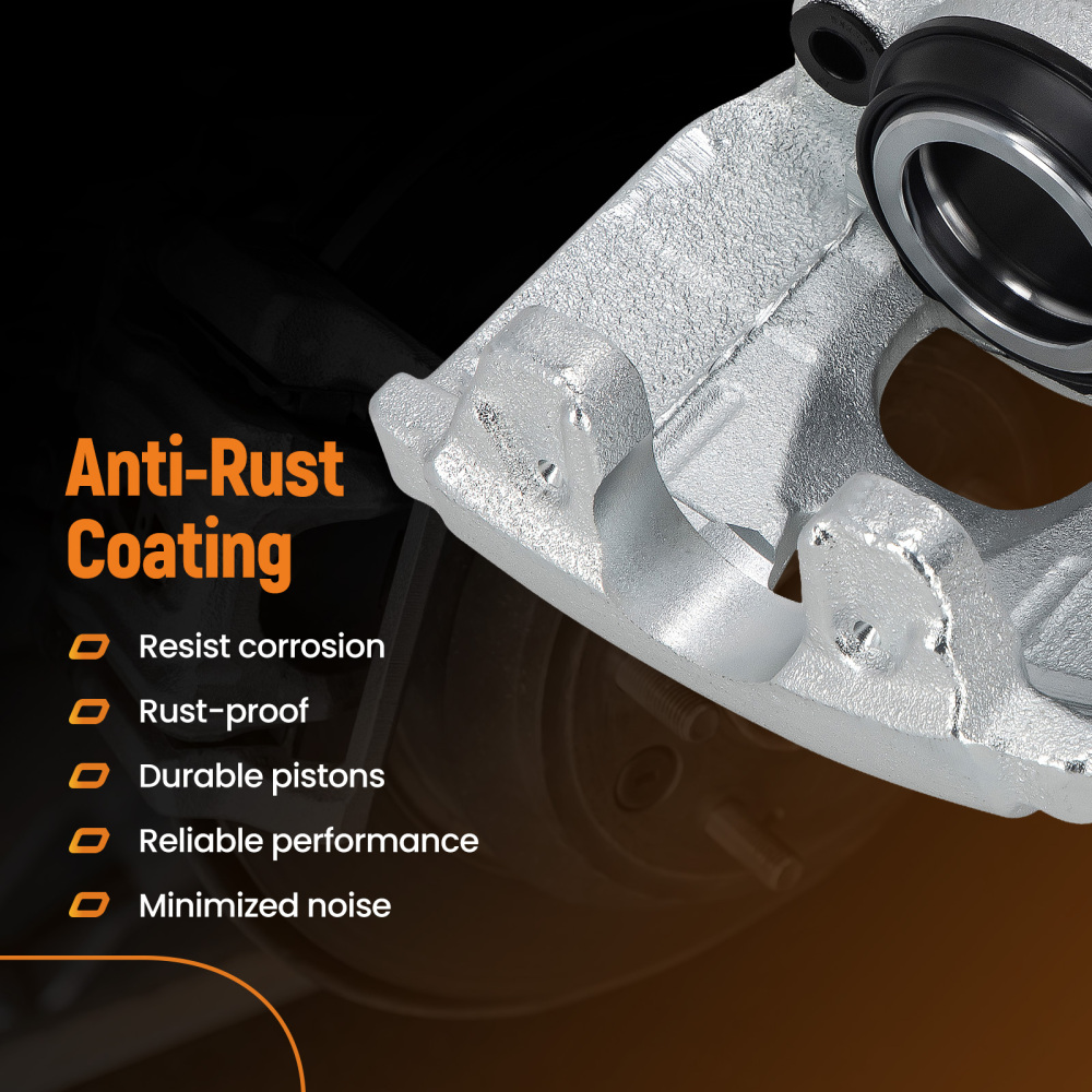 Front Right Brake Caliper compatible for Audi A4 Allroad B8 A5 8F7 8T3 8TA 8K0615124C 57mm