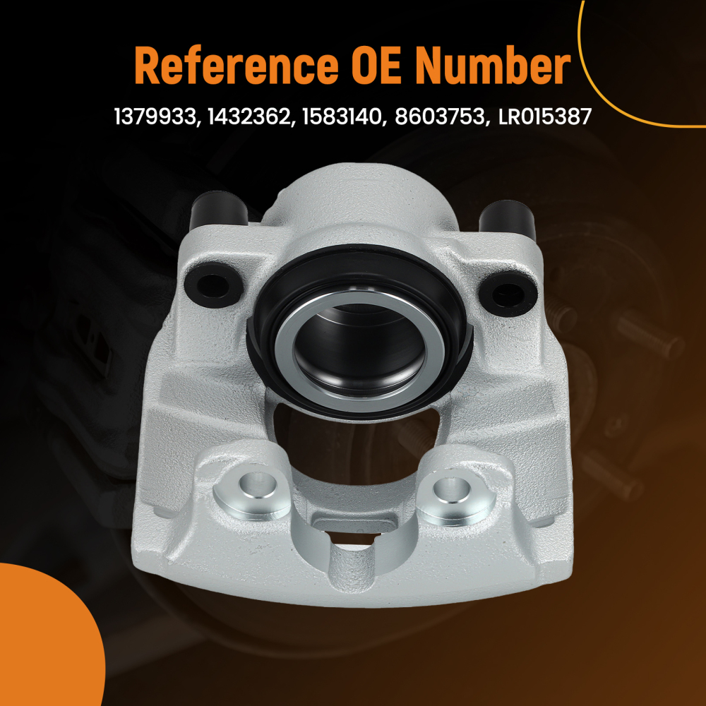 Brake Caliper Kit Front Left compatible for Ford Galaxy compatible for Volvo S60 S80 V60 V70 XC70 1379933