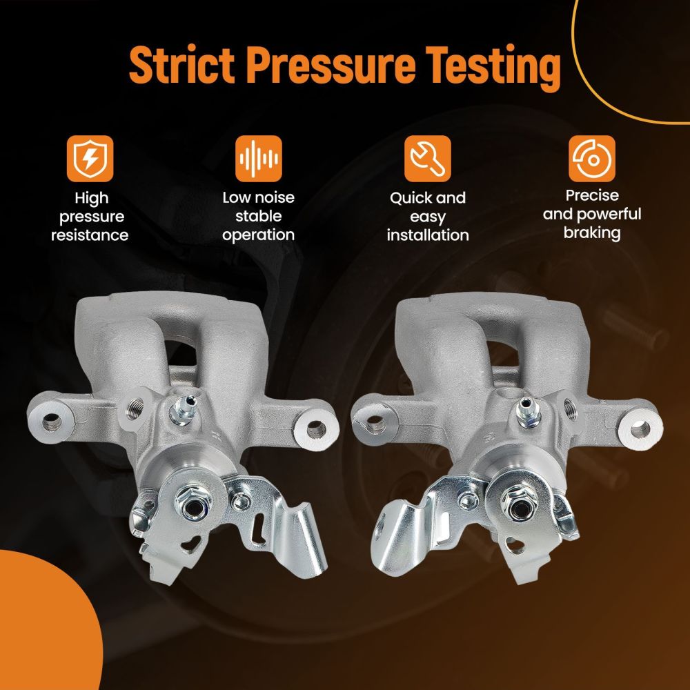 Rear Left Right Brake Calipers compatible for Renault Clio III 1.1L 1.4L1.5L 1.6L 2.0L