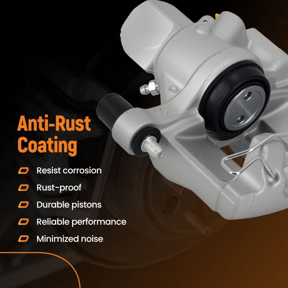 Rear Left Brake Caliper compatible for Ford C-Max MK II Focus Turnier MK III compatible for Volvo C30 38mm