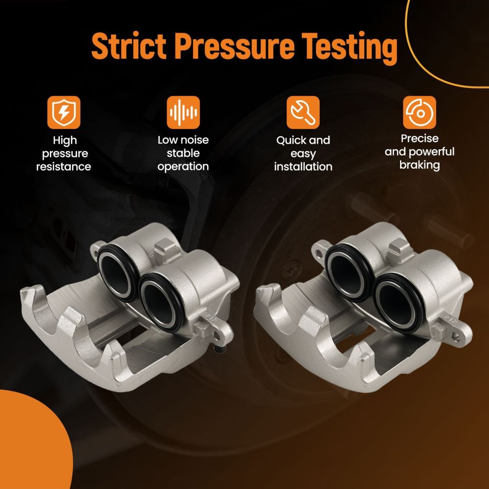 4 Brake Caliper Front Left Right Rear compatible for Land Rover Discovery 2 compatible for Range Rover P38