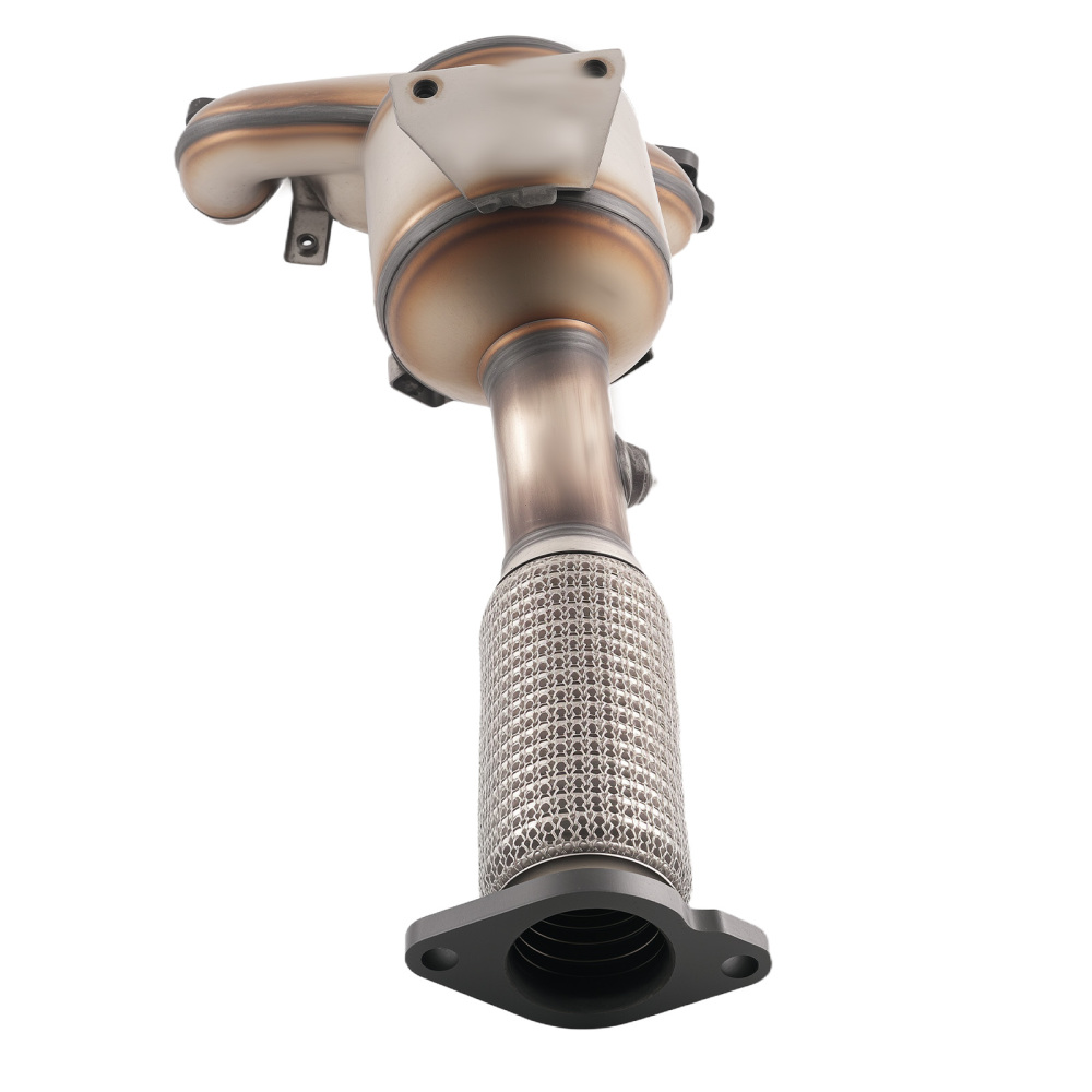 New Catalytic Converter W/Exhaust Manifold compatible for Ford Fiesta 1.6L 2011-2019 EPA