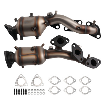 2x Catalytic Converter compatible for Nissan Xterra/Frontier 2002 2003 2004 3.3L EPA