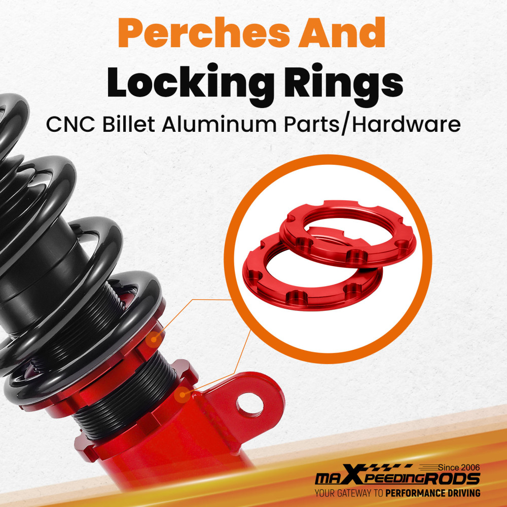 Coilovers Struts Absorbers Lowering Kit compatible for Nissan Altima 07-13, Maxima 09-14