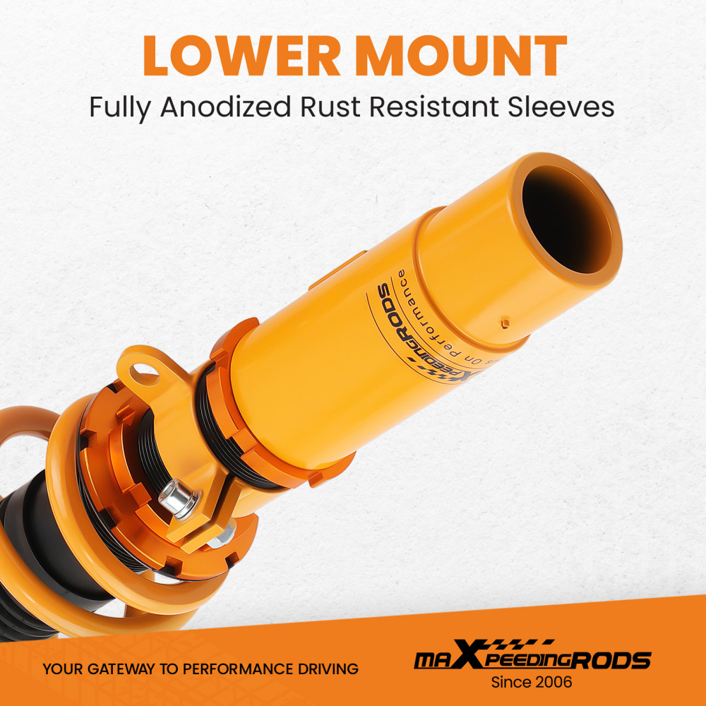 FrontRear Coilover Suspension Kit w/ StrutsSpring Shock Absorbers Compatible for BMW X1 (E84) Adjustable Suspension Parts
