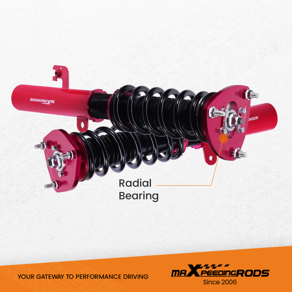 4Pcs Coilovers Suspension Lowering Kit Adj Height compatible for Toyota Camry 2002-2006