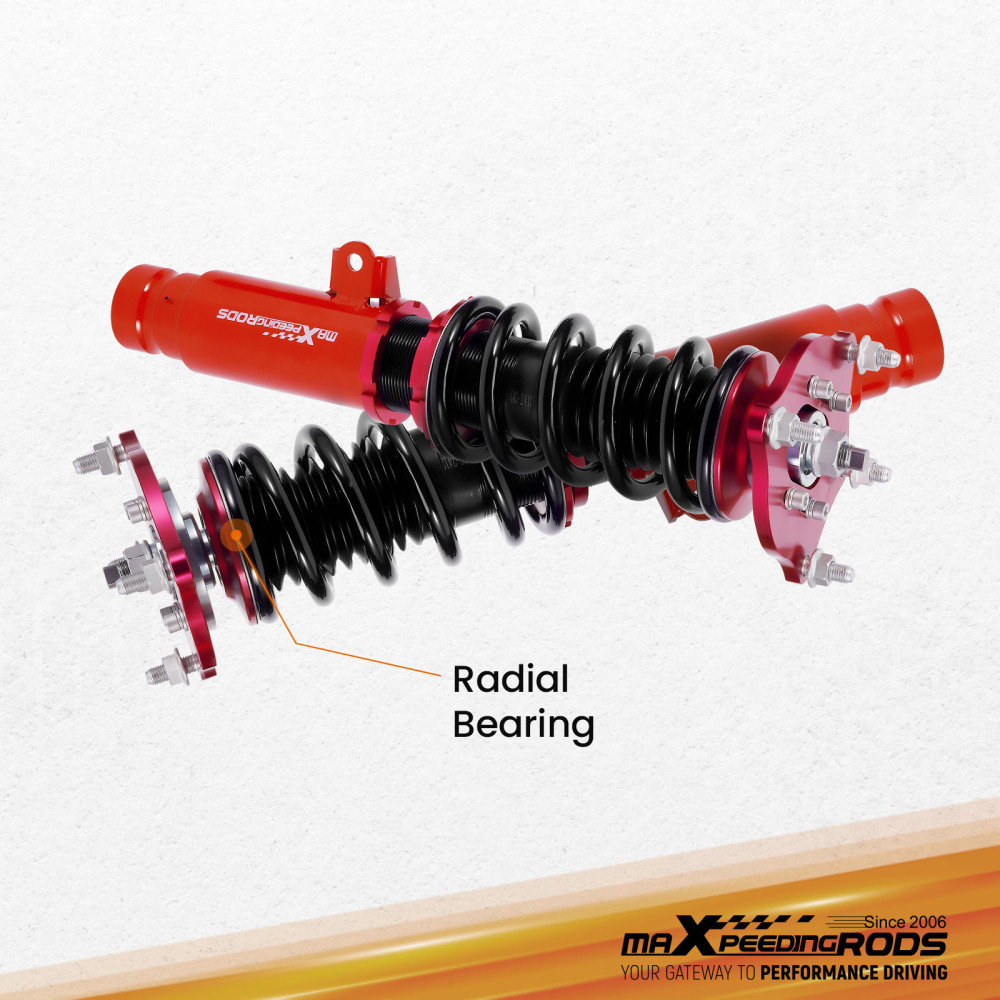 Coilovers Suspension Lowering Kit compatible for Honda Civic hatchback FK 52mm 2017-202