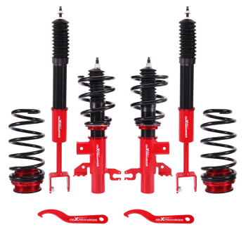 MaXpeedingrods Adjustable Coilover Lowering Shocks Kit compatible for Dodge Dart PF 13-16