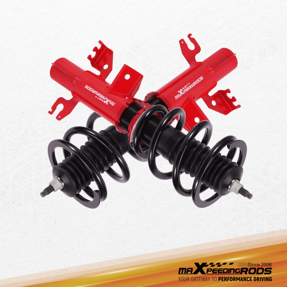 MaXpeedingrods Adjustable Coilover Lowering Shocks Kit compatible for Dodge Dart PF 13-16