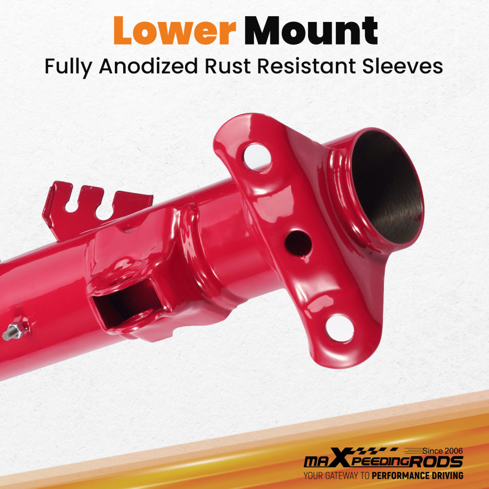 4pcs Adjust Height Coilovers Suspension Kits Shock Absorber compatible for BMW 3 Series 1990-1999 Lowering Kit