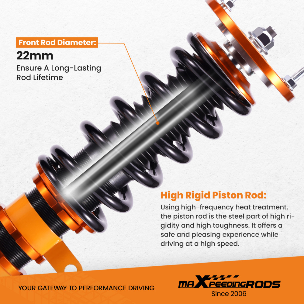 Coilovers Lowering Kit compatible for BMW 5 Series AWD XI E60 03-10 Shocks Spring Struts