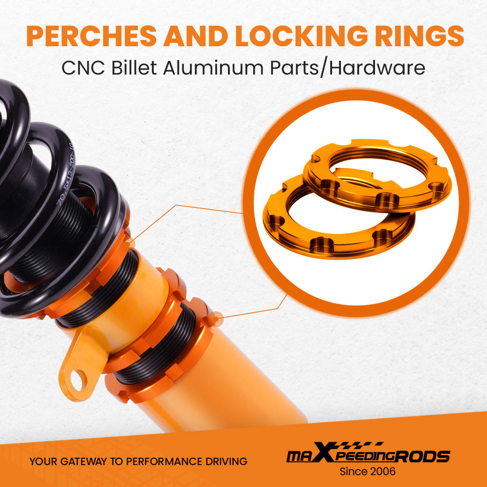 Coilovers Lowering Kit compatible for BMW 5 Series AWD XI E60 03-10 Shocks Spring Struts